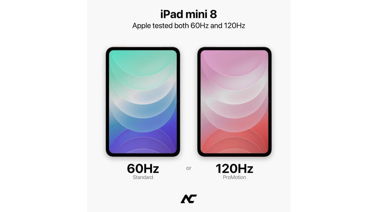 new ipad mini 60 or 120 AC