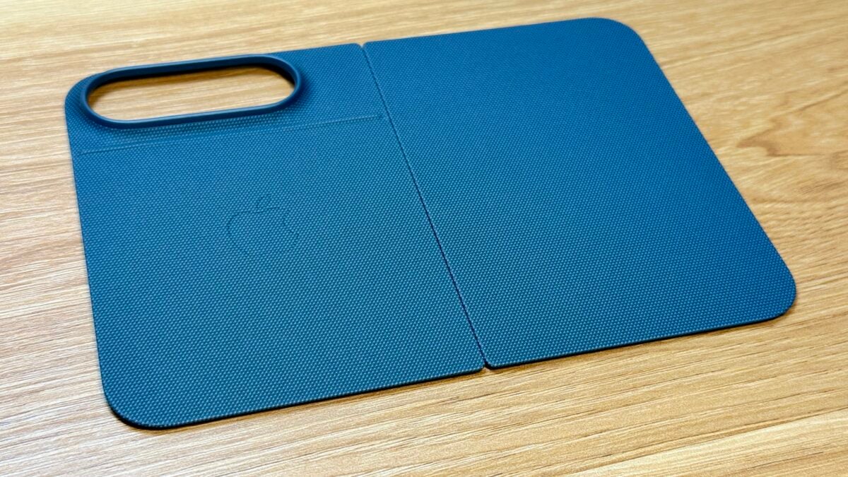 レビュー Apple スタンド付きiPhone Duo フォリオ - ネイビーブルー