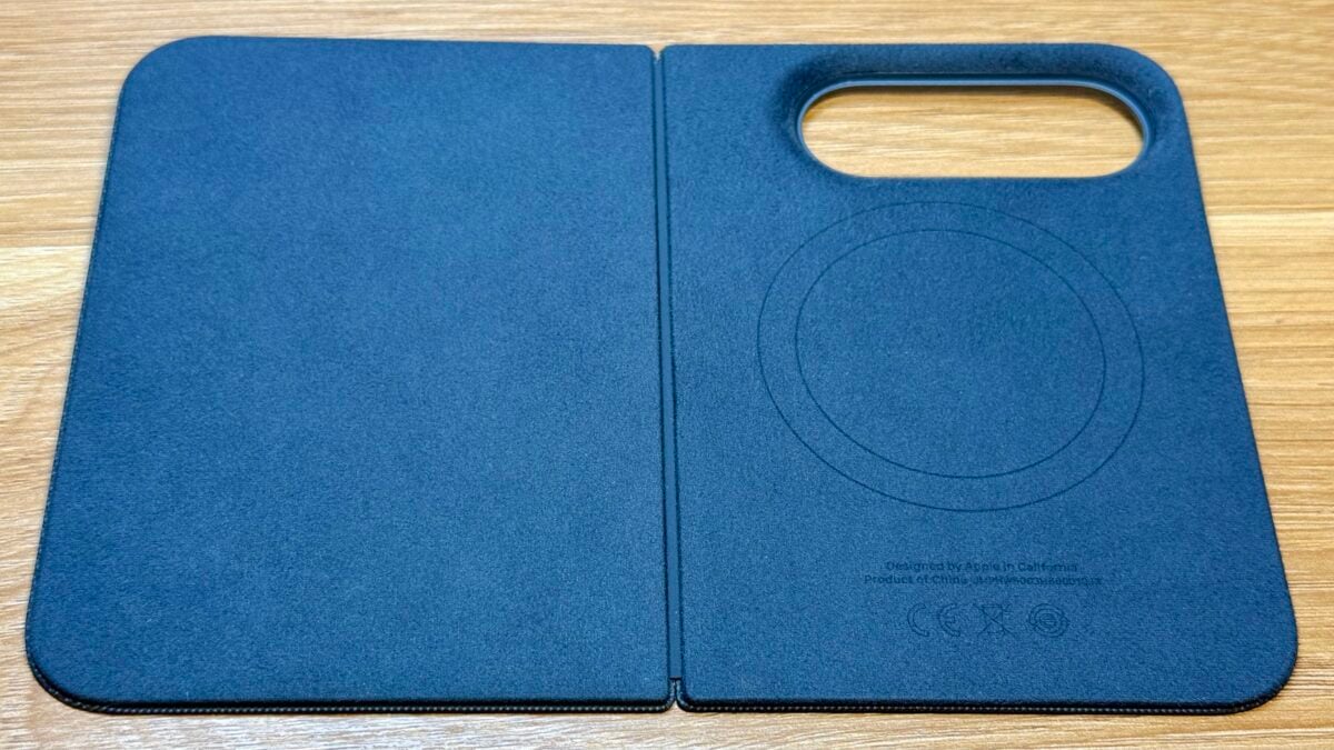 レビュー Apple スタンド付きiPhone Duo フォリオ - ネイビーブルー